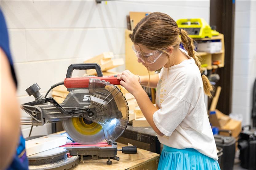 Students participate in fine arts classes